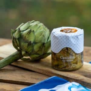 Artichauts à la Sicilienne - Antipasti artichauts à l'huile