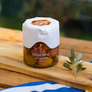 Olives Noires à la Sicilienne - 290g