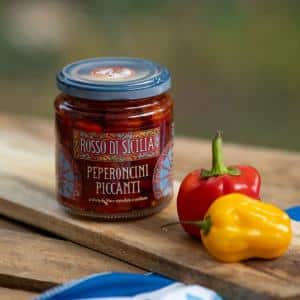 Piments de Sicile - Peperoni piquants - Peperoncini picanti